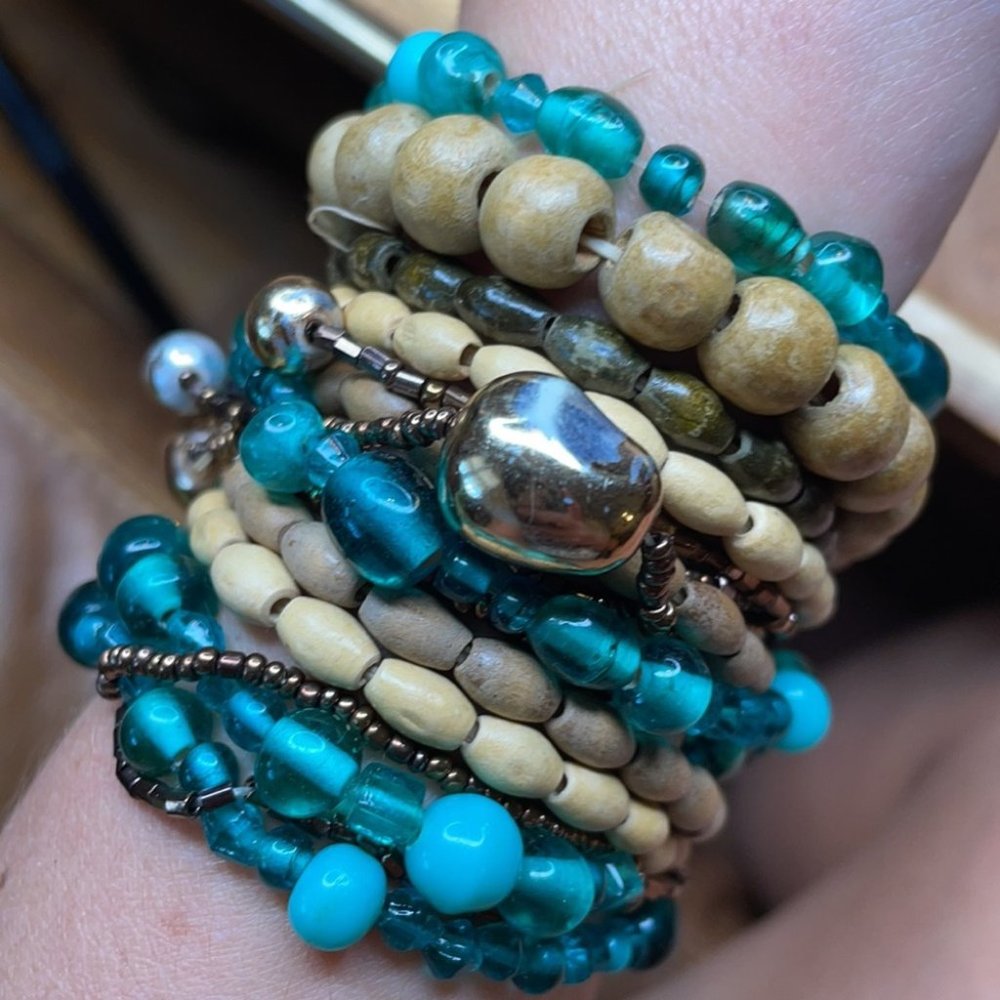 Stacked bracelet THREE bracelet sets boho style